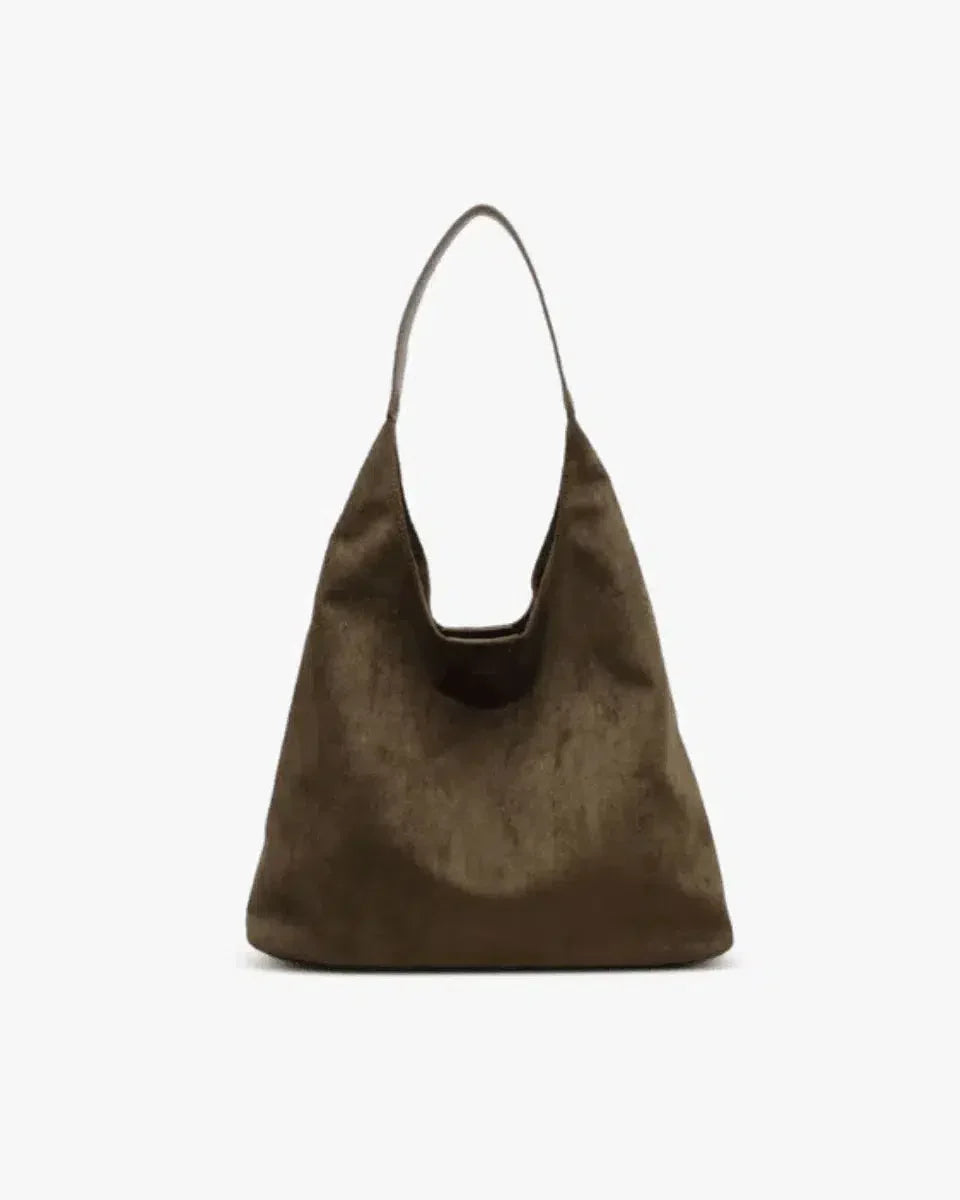 Cassia – Versatile timeless design – Suede bag
