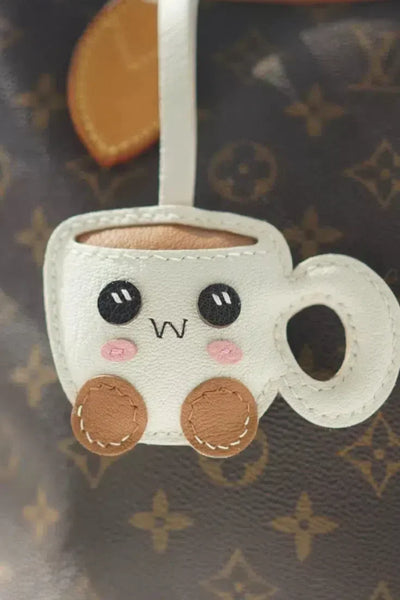 Cuppy the Coffee – Whimsical theme – Bag charm