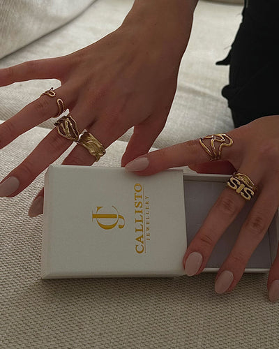 Jaylinette | Big Ring 18K Gold