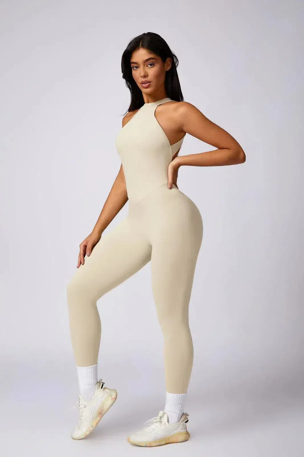 Lolanda – Open-back design – Relaxed fit jumpsuit