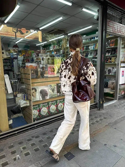Luna – Cow print – Jacket