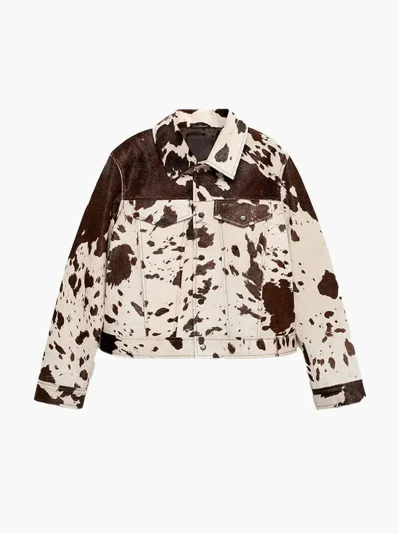 Luna – Cow print – Jacket