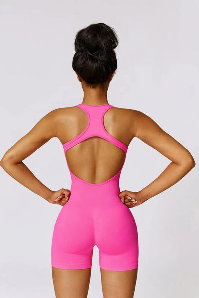 Ophelia – Hollow back – Sleeveless jumpsuit