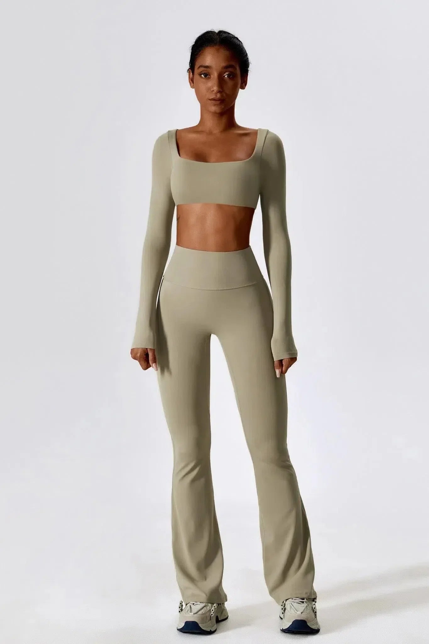 Priya – High-waisted fit – Flared leggings