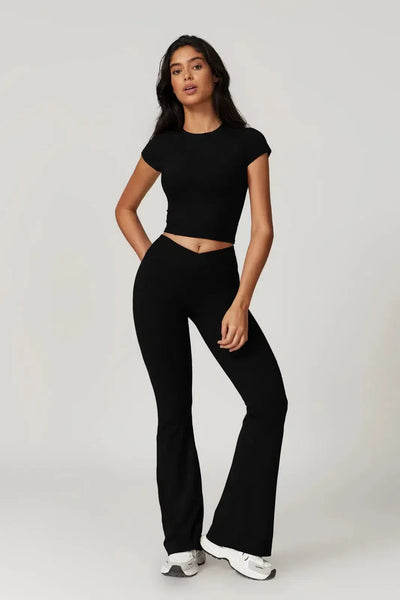 Regina – Cropped top – Top & leggings set
