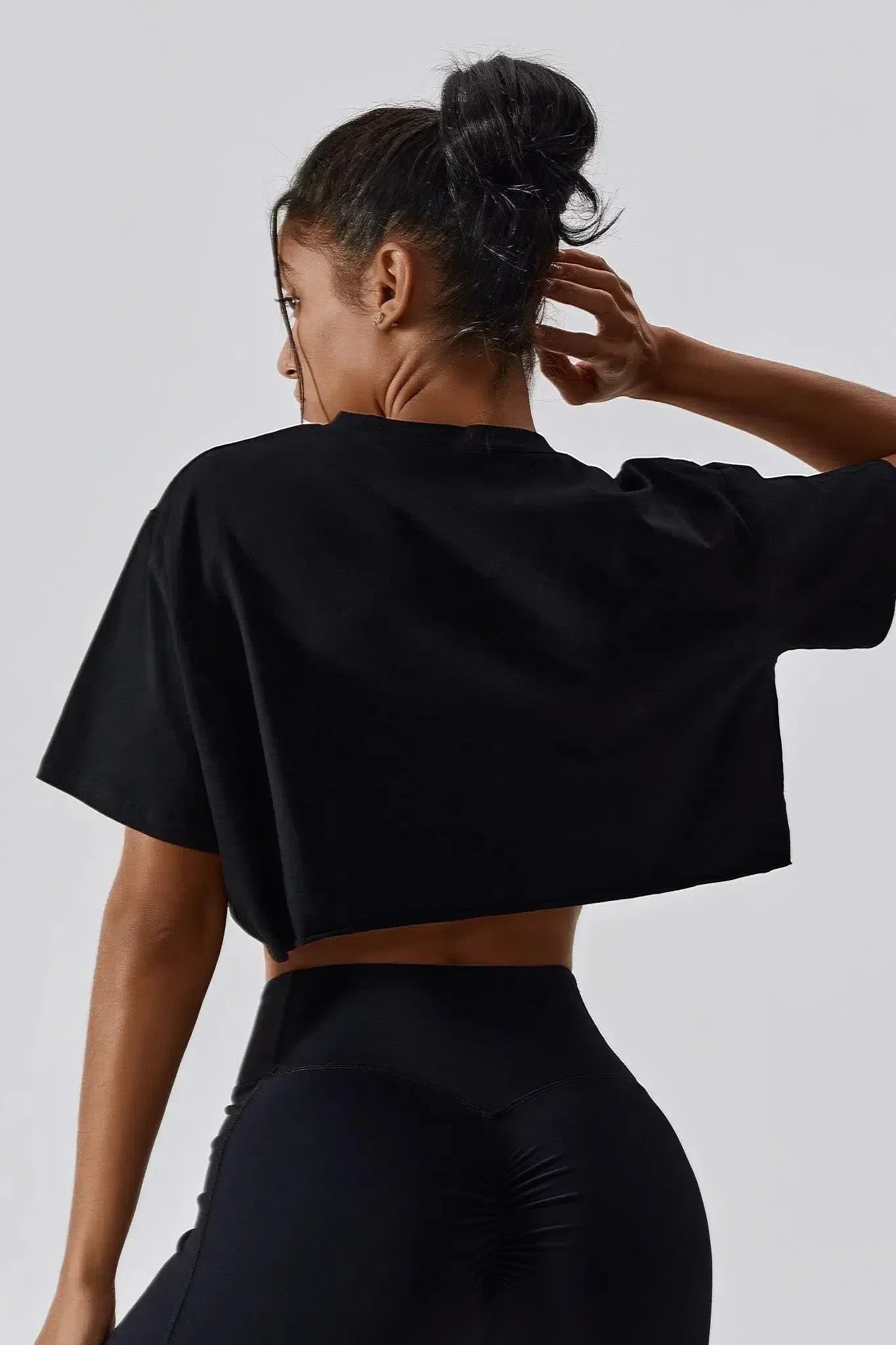 Tove – Cropped tee – 3-piece set
