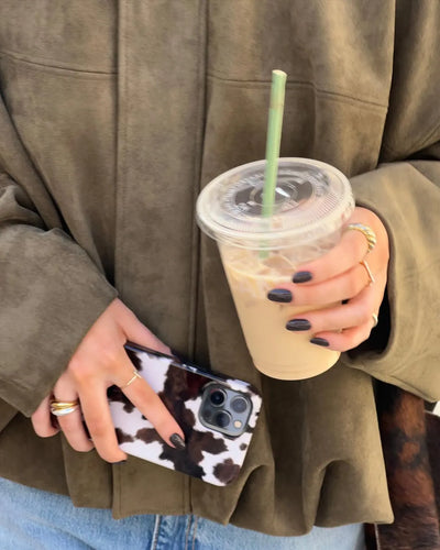 Verdua – Luxe touch – Faux suede bomber jacket